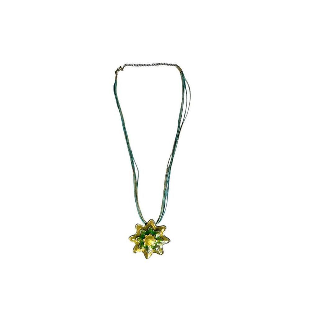 vintage star statement necklace